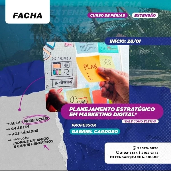 Curso de Extens�o na FACHA